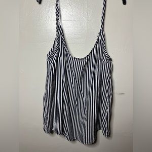 blue and white shirt